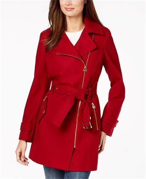 michael kors red coat macy& 39|Michael Kors ladies jackets.